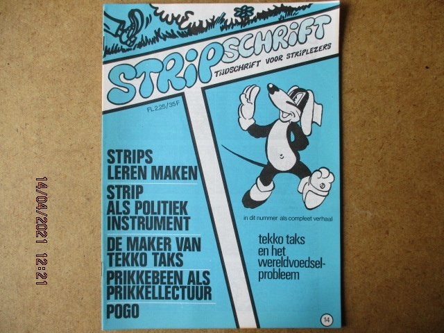 adv1067 stripschrift 14 2, Boeken, Eén stripboek, Ophalen, Gelezen