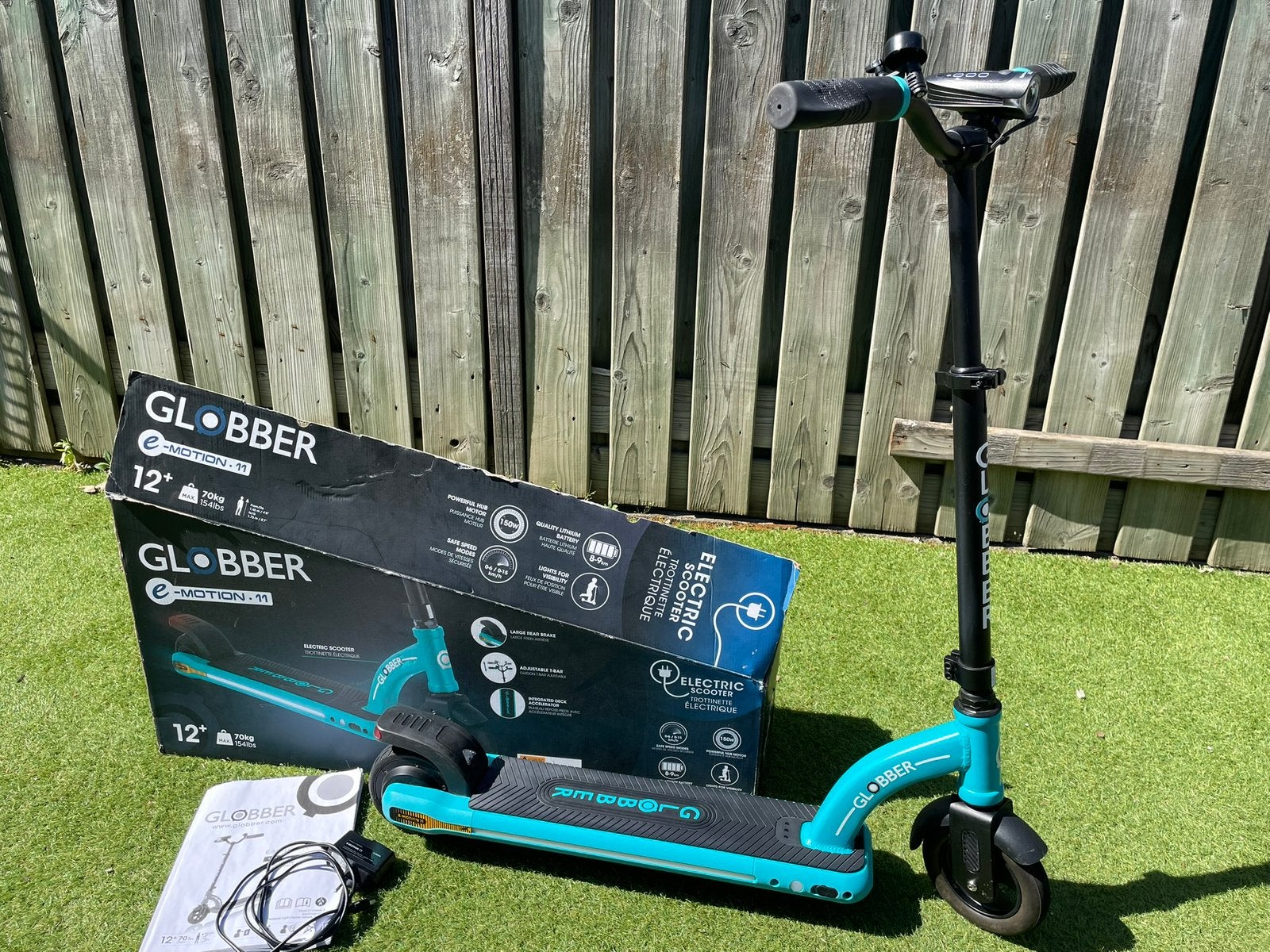 Globber e-motion elektrische step, Fietsen en Brommers, Ophalen of Verzenden, Gebruikt, Elektrische step (E-scooter)