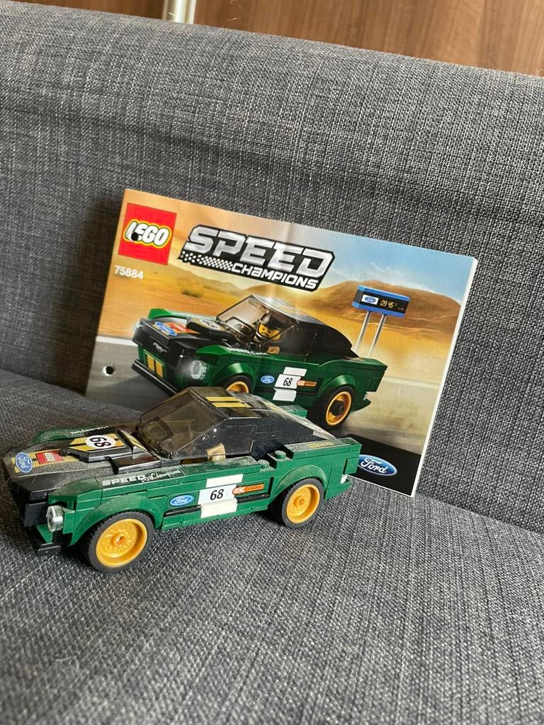 Race auto lego x2, Lego, Ophalen of Verzenden, Complete set, Compleet