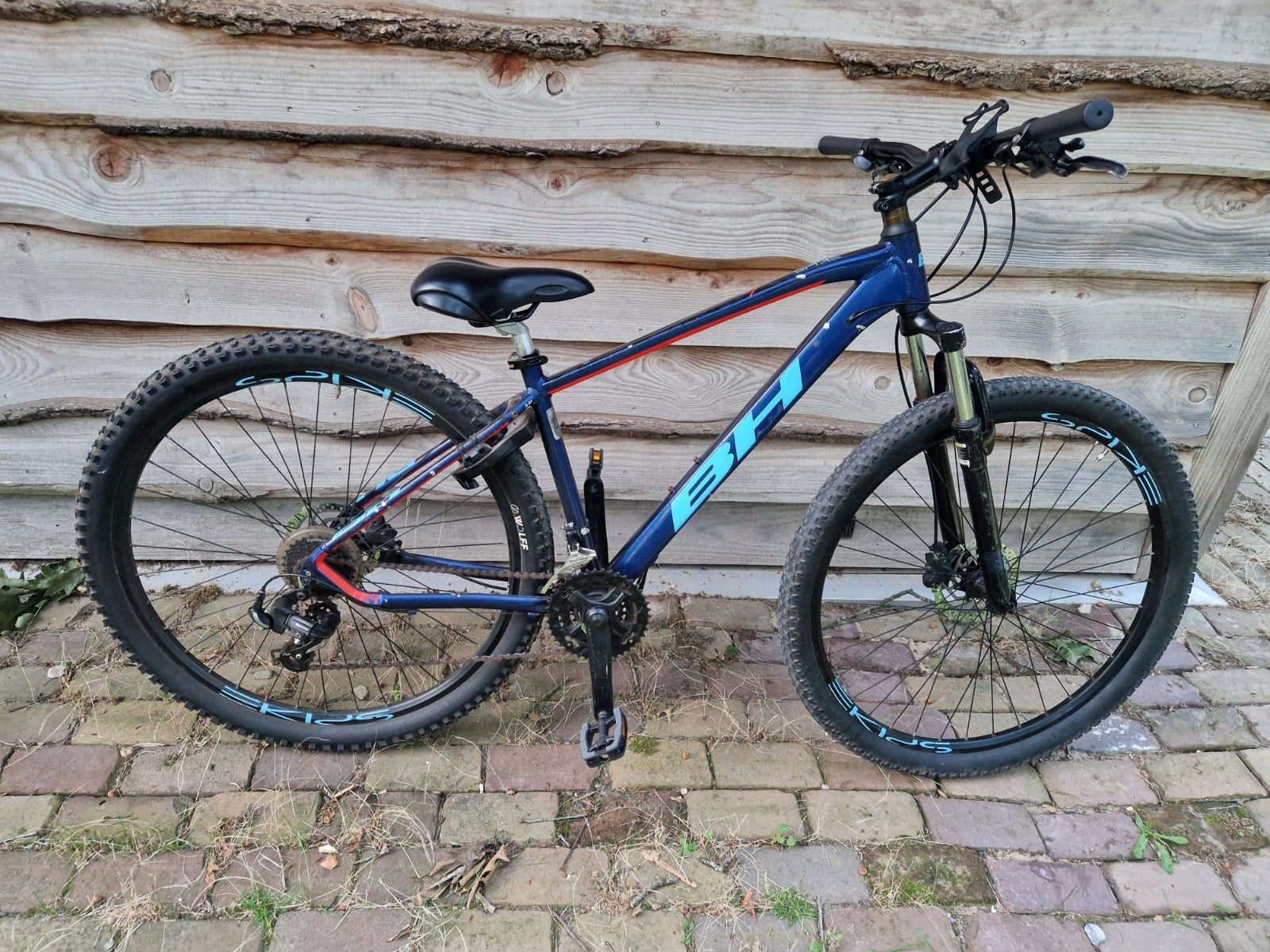 29" mountainbike BH Spike framemaat M, Gebruikt, Heren, Schijfrem, 53 tot 57 cm