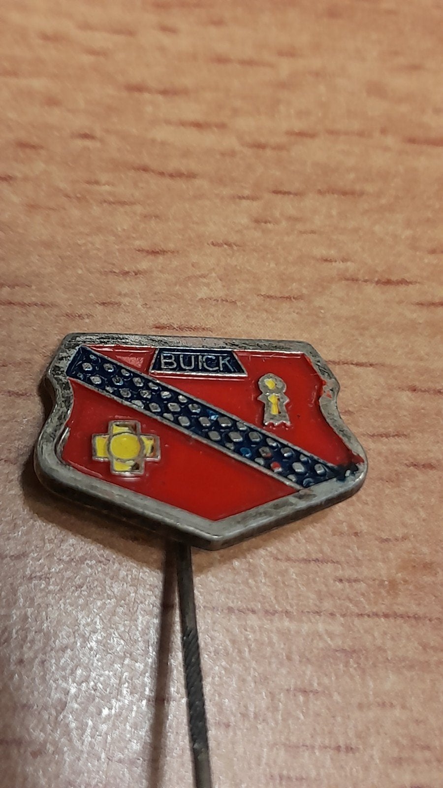 Vintage Buick Speldje - Auto Embleem, Verzenden, Gebruikt, Auto's