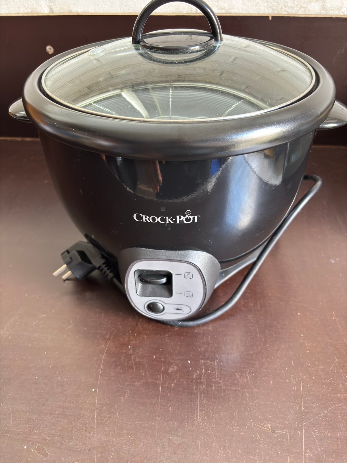 Crock-Pot Rijstkoker / Slowcooker - Zo goed als nieuw, Ophalen of Verzenden, Zo goed als nieuw