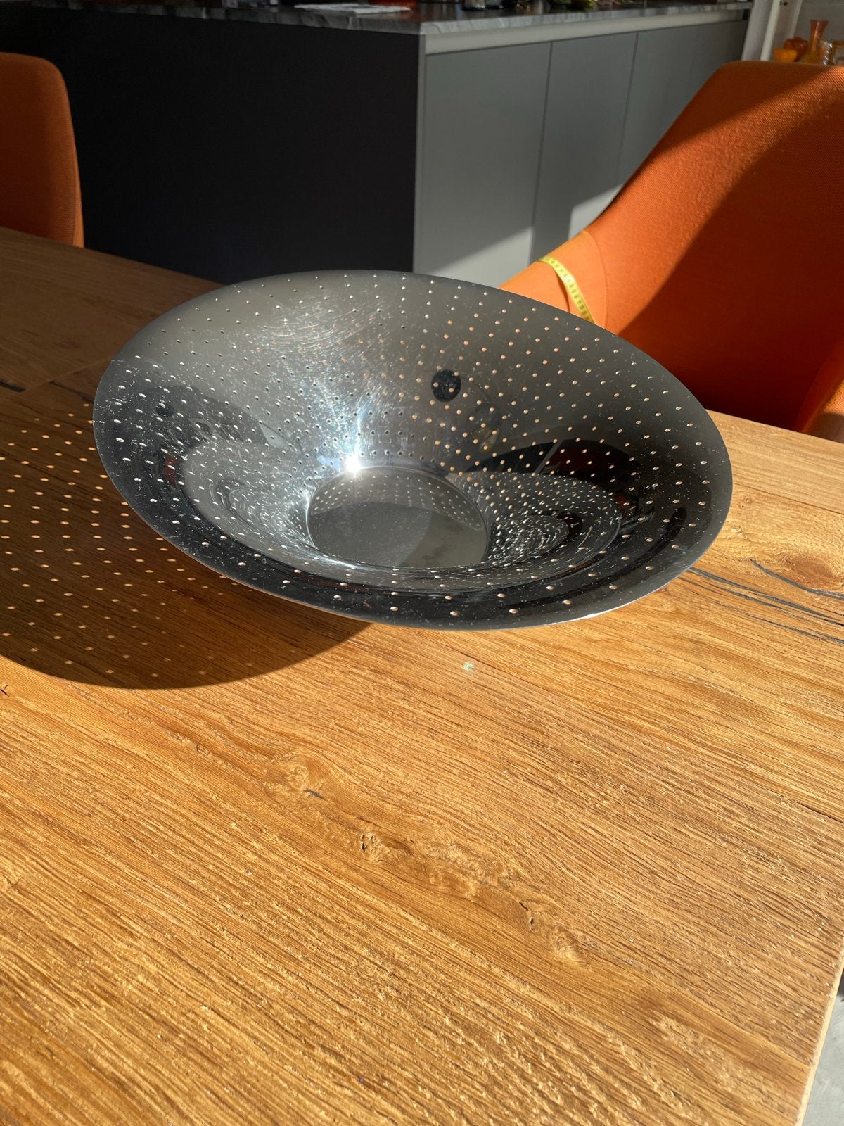 Alessi fruitschaal in goede staat, Schaal, Rond, Ophalen of Verzenden, Zo goed als nieuw
