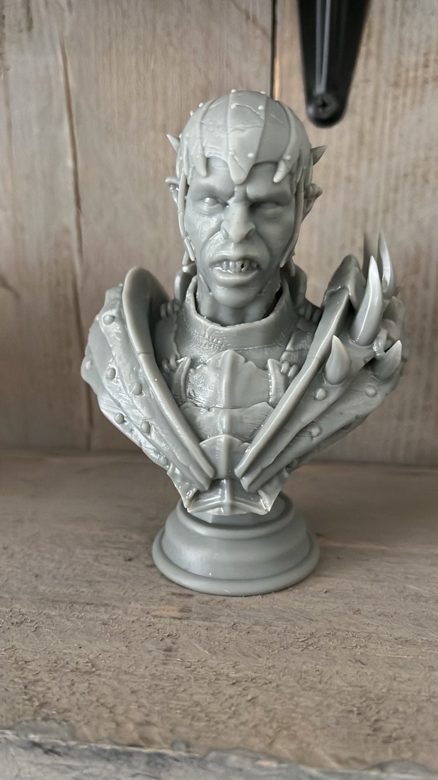 3D Geprinte Ork Buste - Lord of the Rings - 12cm Hoog, Ophalen of Verzenden, Nieuw