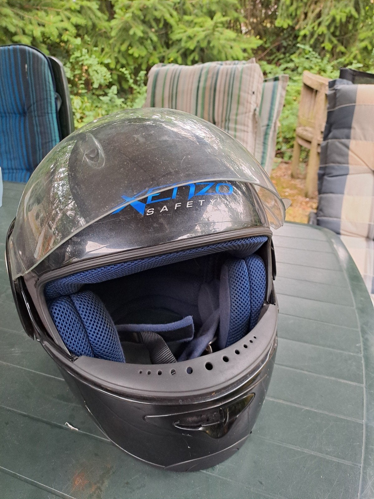 Motorhelm maat L Xenzo, Integraalhelm, L, Tweedehands, Ophalen