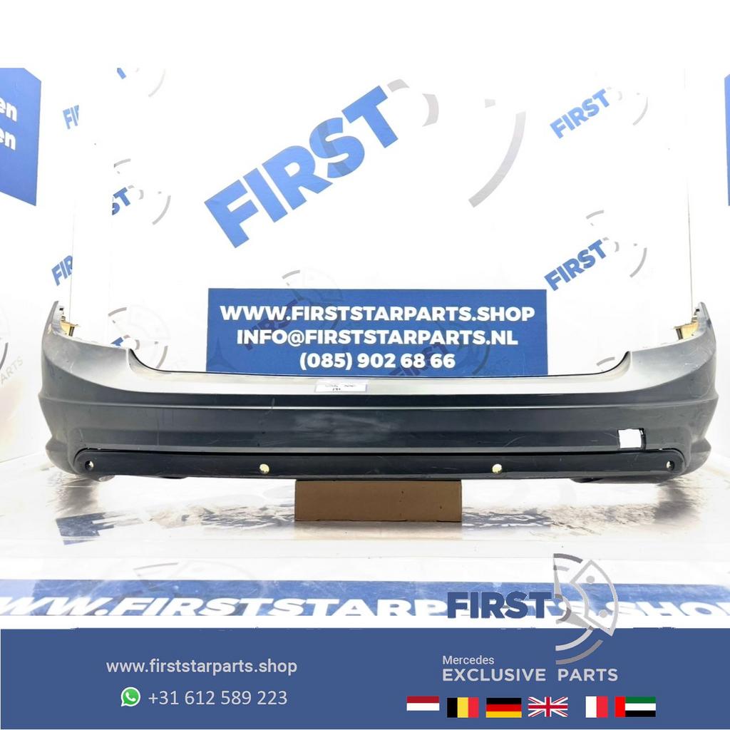 S204 W204 AMG ACHTERBUMPER + DIFFUSER Mercedes C Klasse W204, Auto-onderdelen, Carrosserie en Plaatwerk, Bumper, Mercedes-Benz