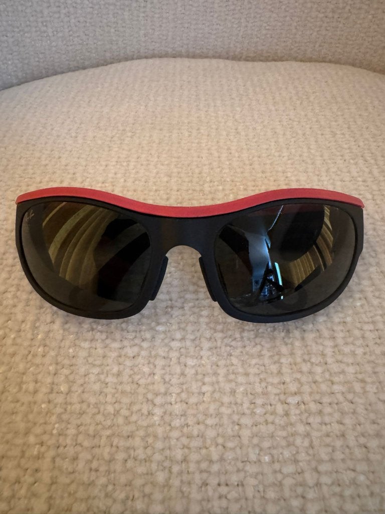 Vintage B&L Ray-ban zonnebril Olympics 1992 36USC380 olymp99, Ray-Ban USA, Zonnebril, Zwart, Ophalen of Verzenden