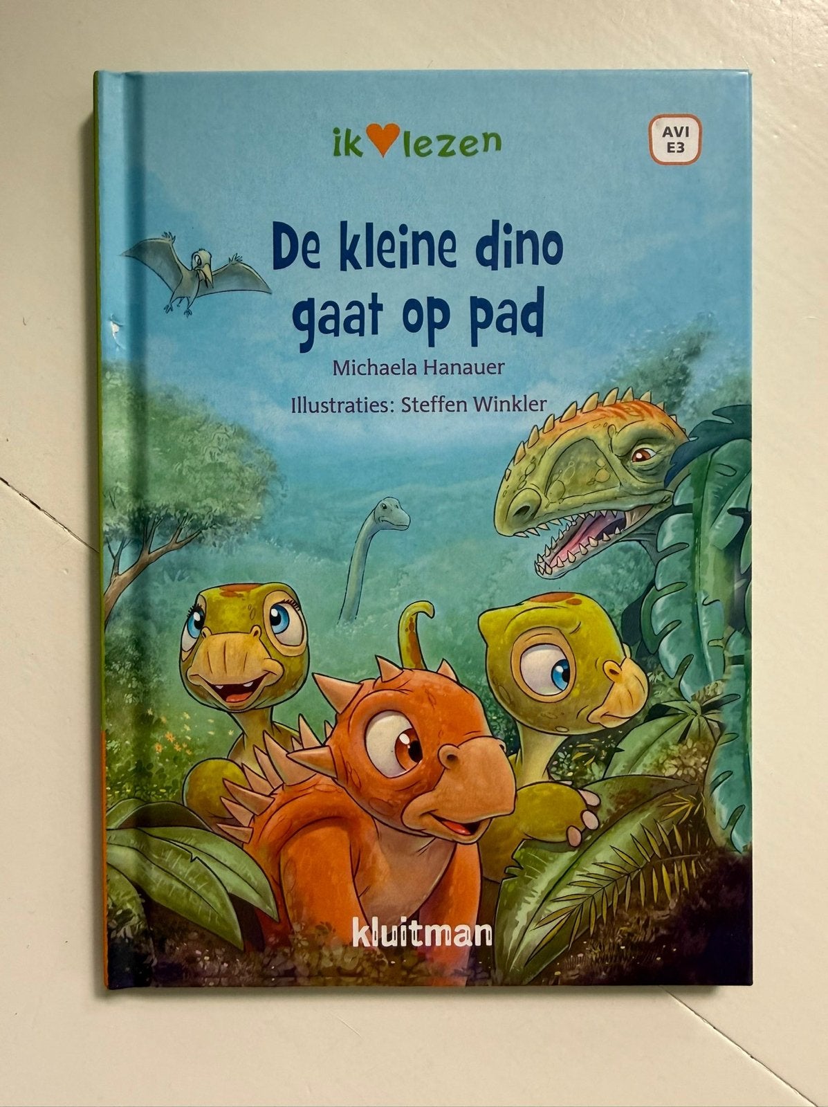 De kleine dino gaat op pad - AVI E3, Boeken, Ophalen of Verzenden, Zo goed als nieuw