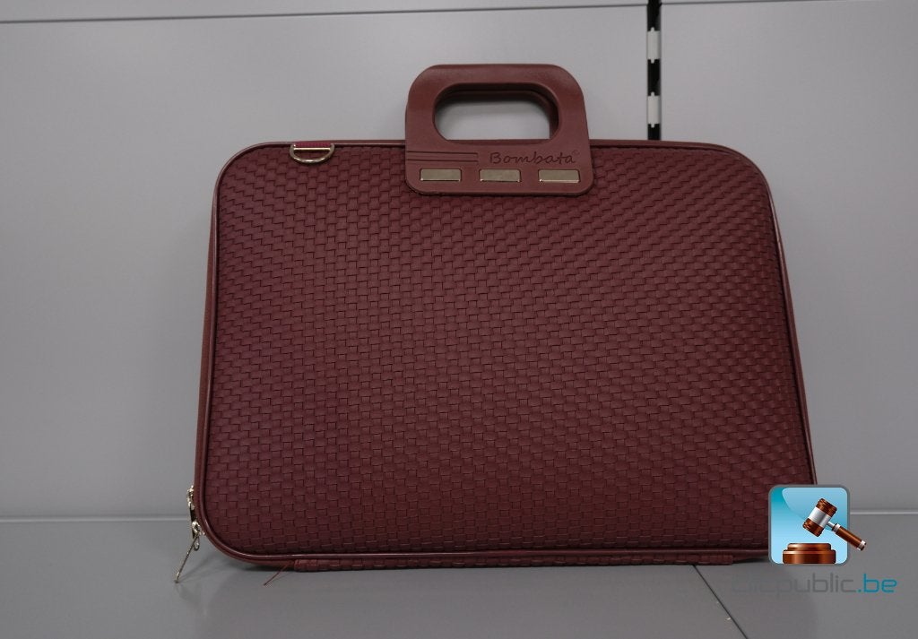 Laptoptas, Computers en Software, Laptoptassen, Bruin, 15 inch, Nieuw, Aktetas