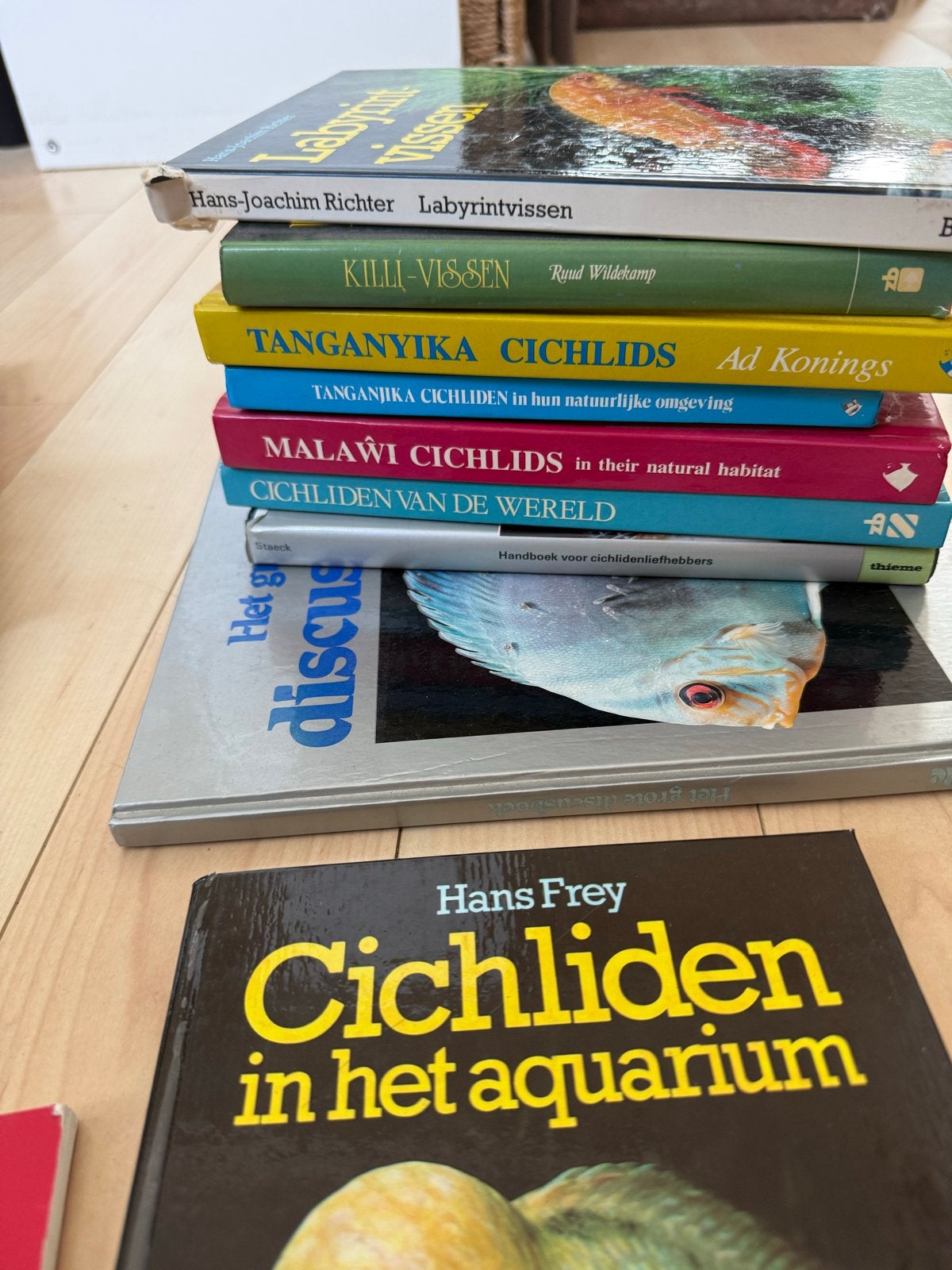 Leuke collectie aquarium boeken en tijdschriften, Ophalen of Verzenden, Gebruikt