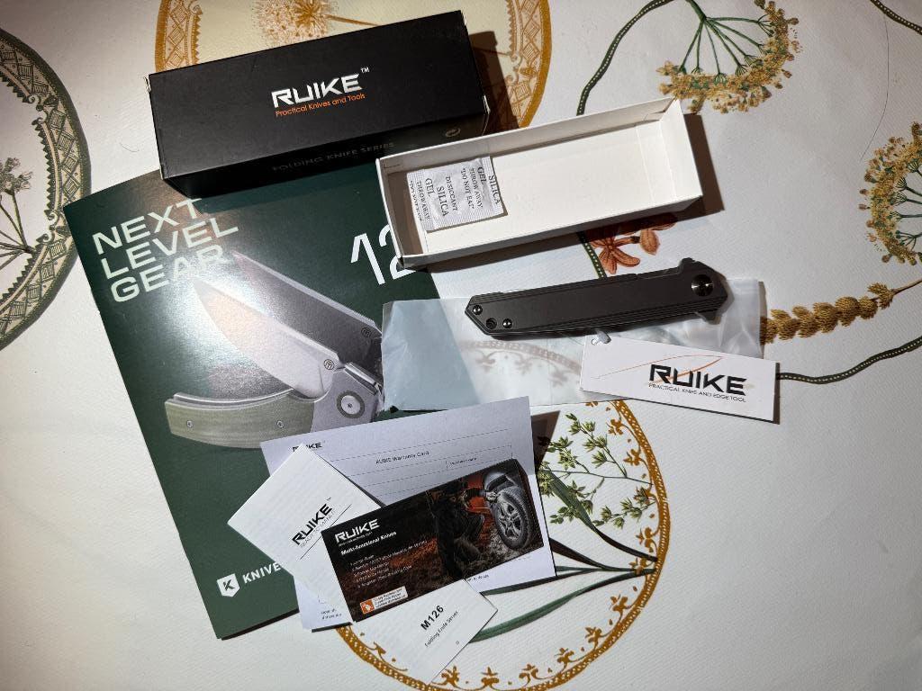 Ruike M126-TZ, mes, Verzenden, Nieuw