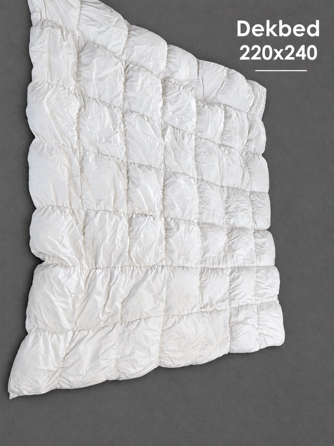 Elfidia All Year Dekbed Dons 220x240, Ophalen, Lits-jumeaux, Wit, Dons en Veren