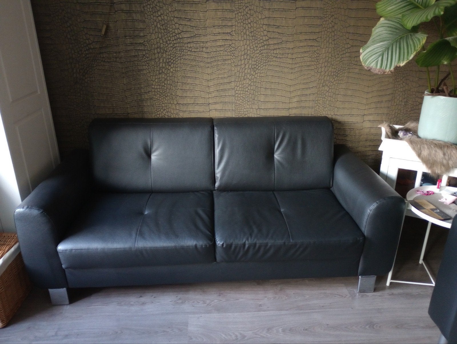 Tweezits bank, Huis en Inrichting, Ophalen, 150 tot 200 cm, Tweepersoons, 75 tot 100 cm