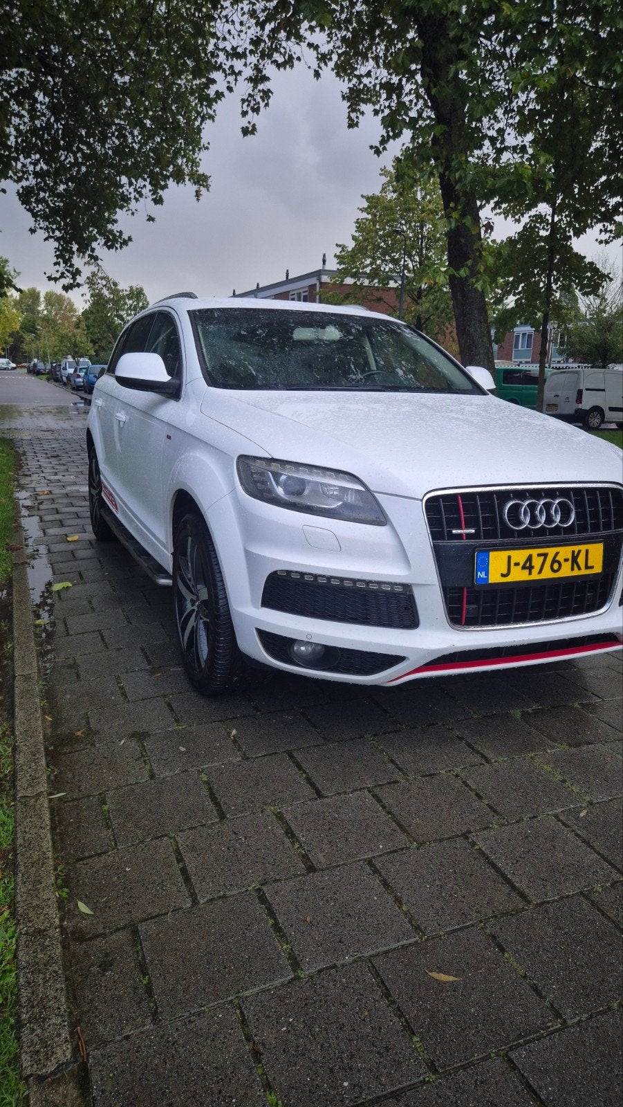 Audi Q7 3.6 FSI 206KW Quattro Tiptronic 2010 Wit, Auto's, Automaat, Zwart, Wit, 3597 cc
