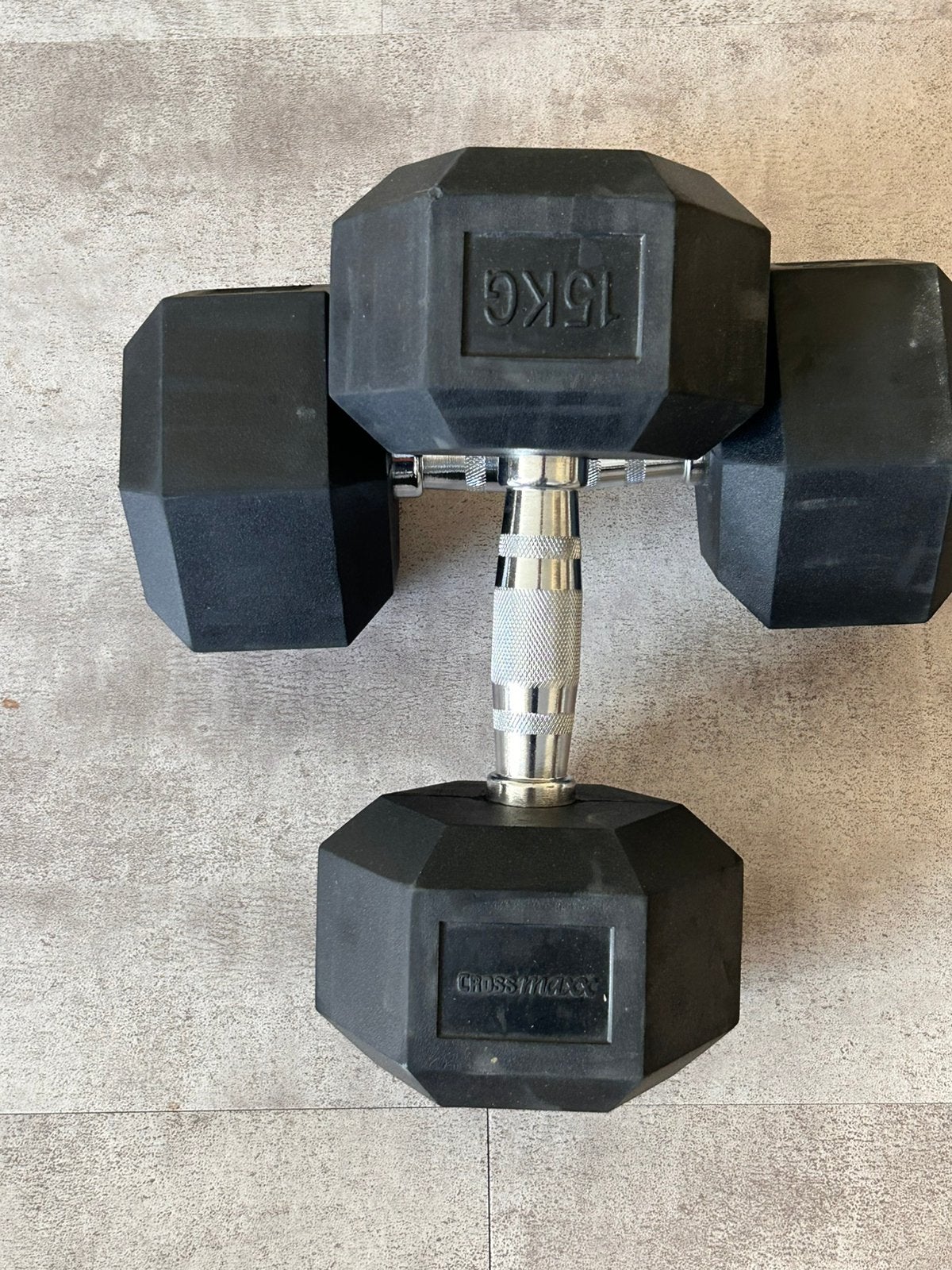 Dumbells 15kg, Ophalen, Zo goed als nieuw, Dumbbell
