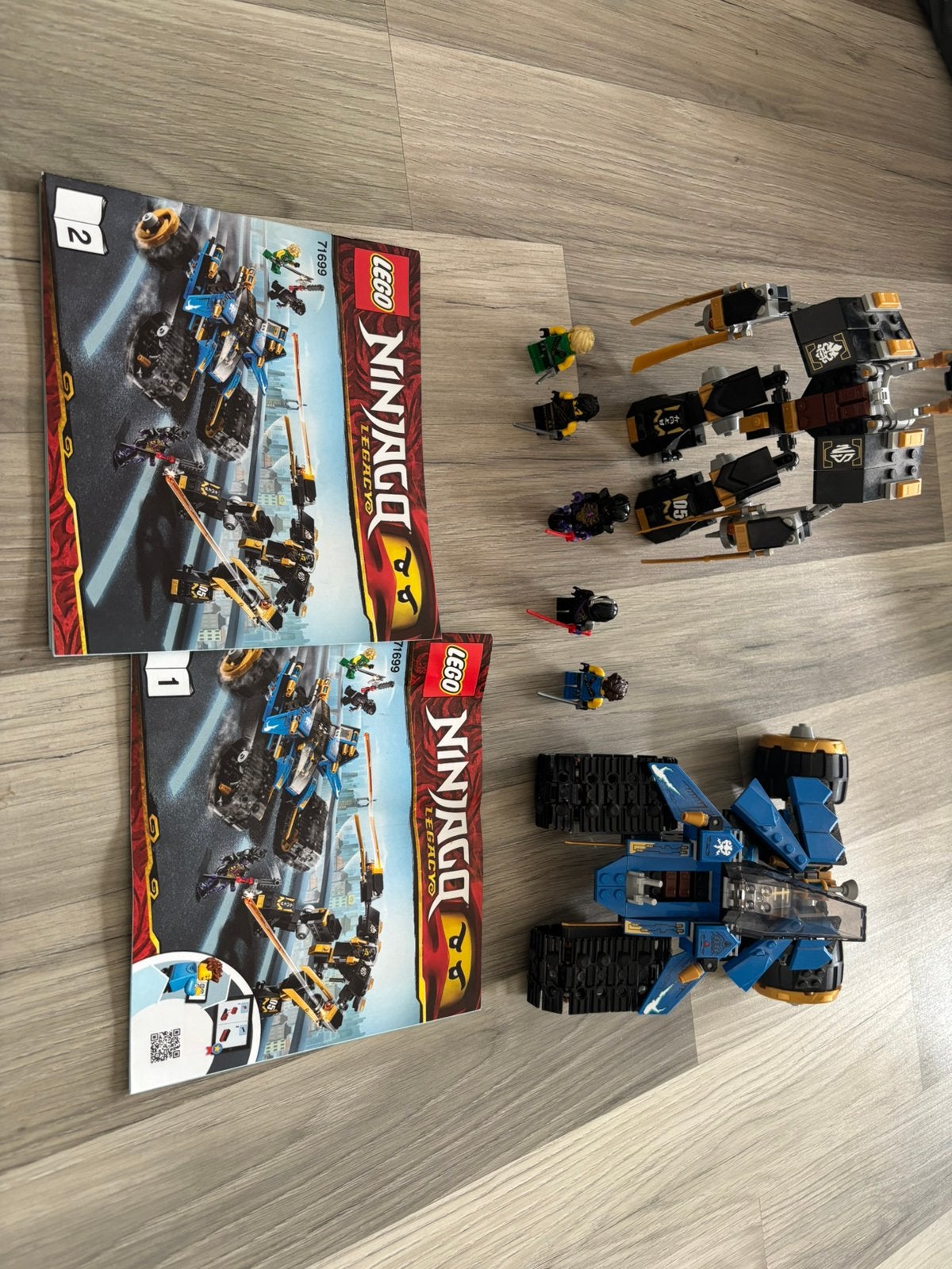 Lego Ninjago 71699 Donder Raider - Complete set met instruct, Verzenden, Lego, Zo goed als nieuw, Compleet