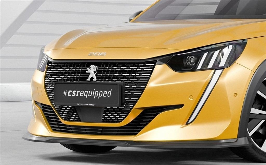 CSR Automotive Splitter SpoilerPeugeot 208 II GT GT-Line, Auto diversen, Tuning en Styling, Verzenden, Automotive Parts, A.parts@hotmail.nl