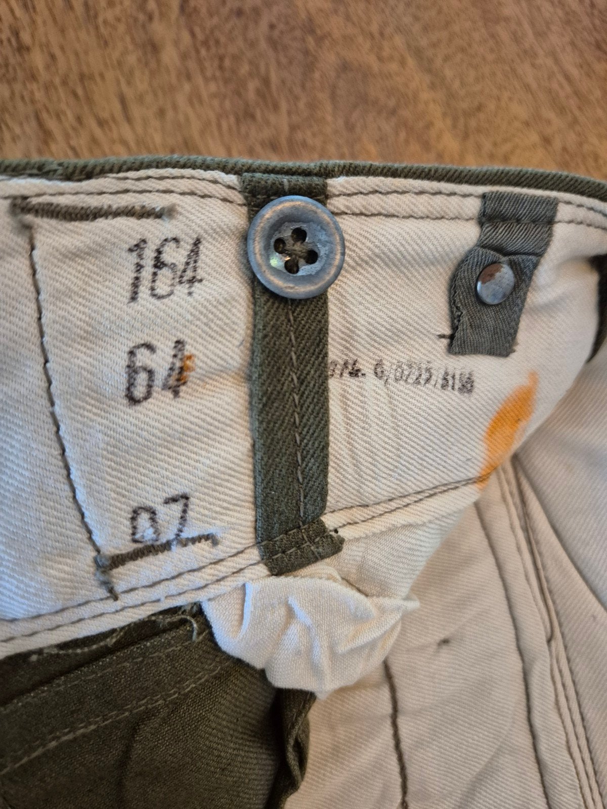 Originele Duitse WO2 Wehrmacht M43 Keilhose veldbroek, Verzenden, Duitsland