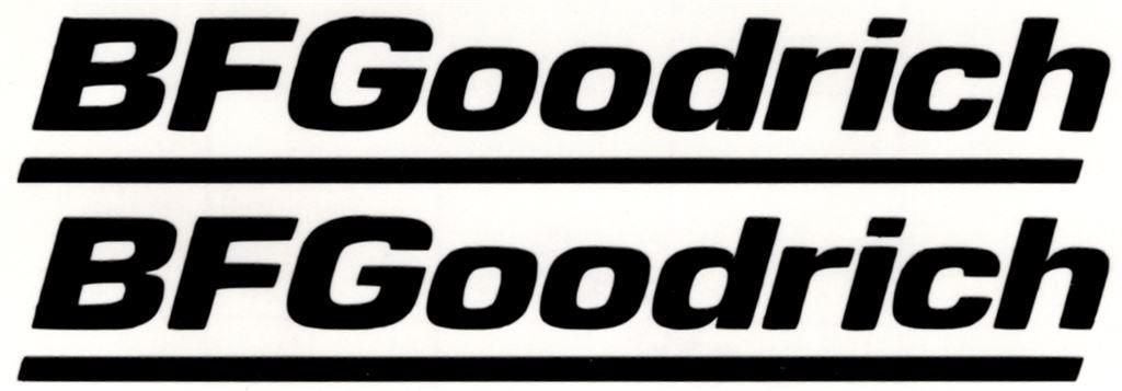 BF Goodrich sticker set #1, Verzenden