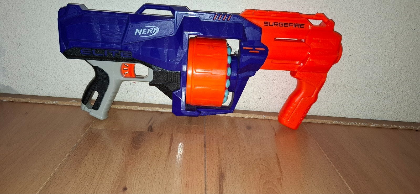 Nerf Surgefire Elite, Ophalen, Gebruikt