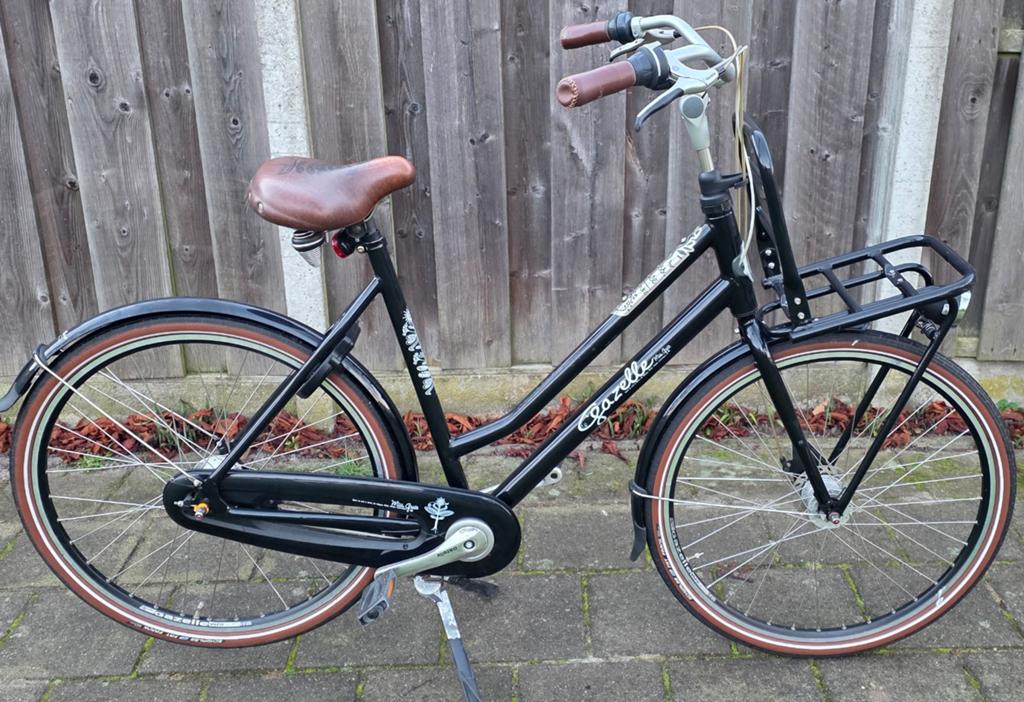 Te koop netjes gazelle dames fıets, Fietsen en Brommers, Fietsen | Dames | Damesfietsen, Ophalen, Zo goed als nieuw, Gazelle, Versnellingen