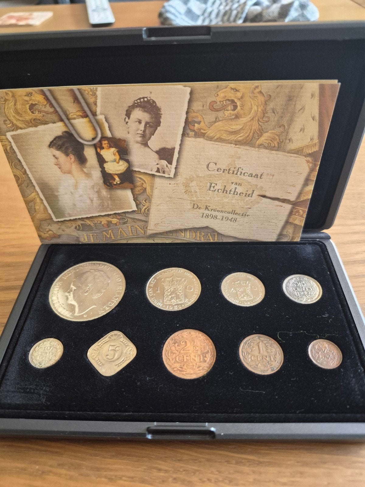 Krooncollectie1898-1948 inc certificaat van echtheid., Ophalen of Verzenden, Overige landen, Overige waardes