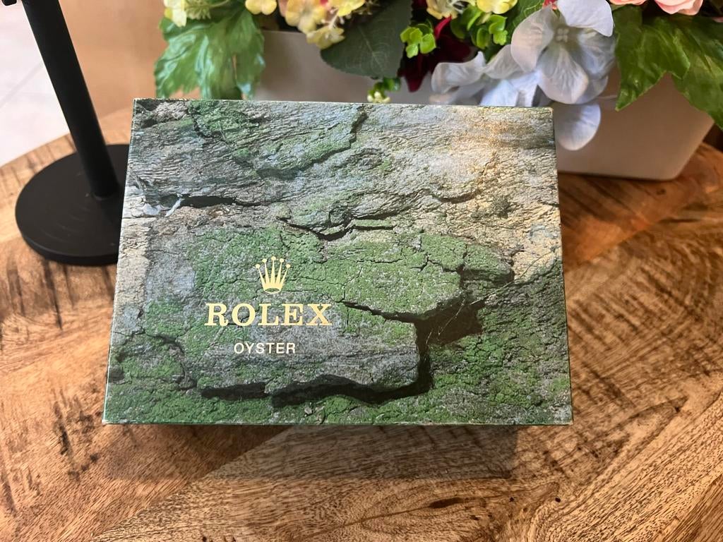 Originele Lege Rolex Oyster Horlogedoos - Groen, Sieraden, Tassen en Uiterlijk, Ophalen, Gebruikt