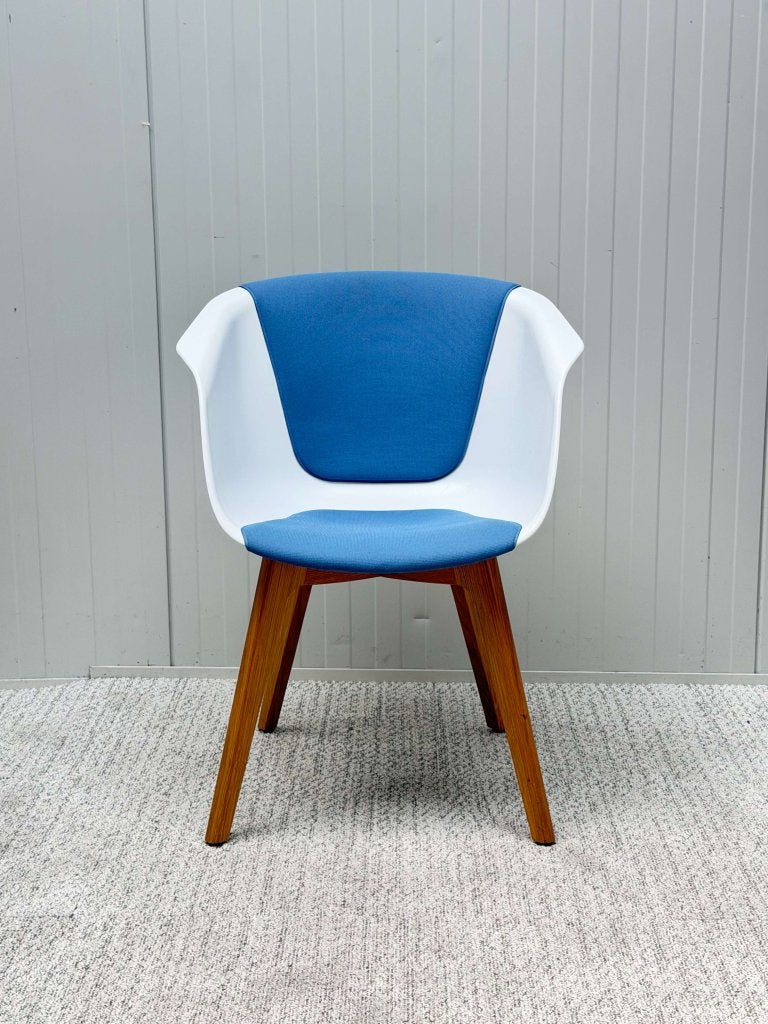 Sedus On Spot Design Stoel Blauwe Bekleding, Niet ingevuld, Gebruikt, Blauw, Niet ingevuld