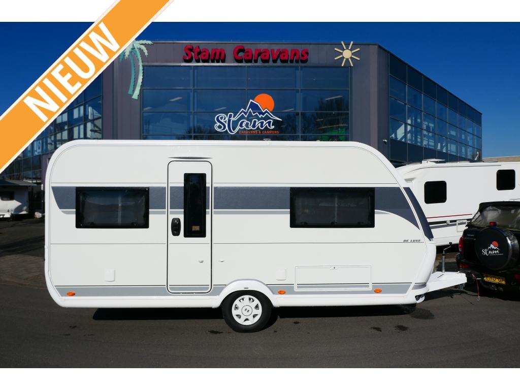 Hobby De Luxe 460 UFE NIEUW MODEL 2026, Caravans en Kamperen, Caravans, Rondzit, Hobby, Schokbreker, Overige typen
