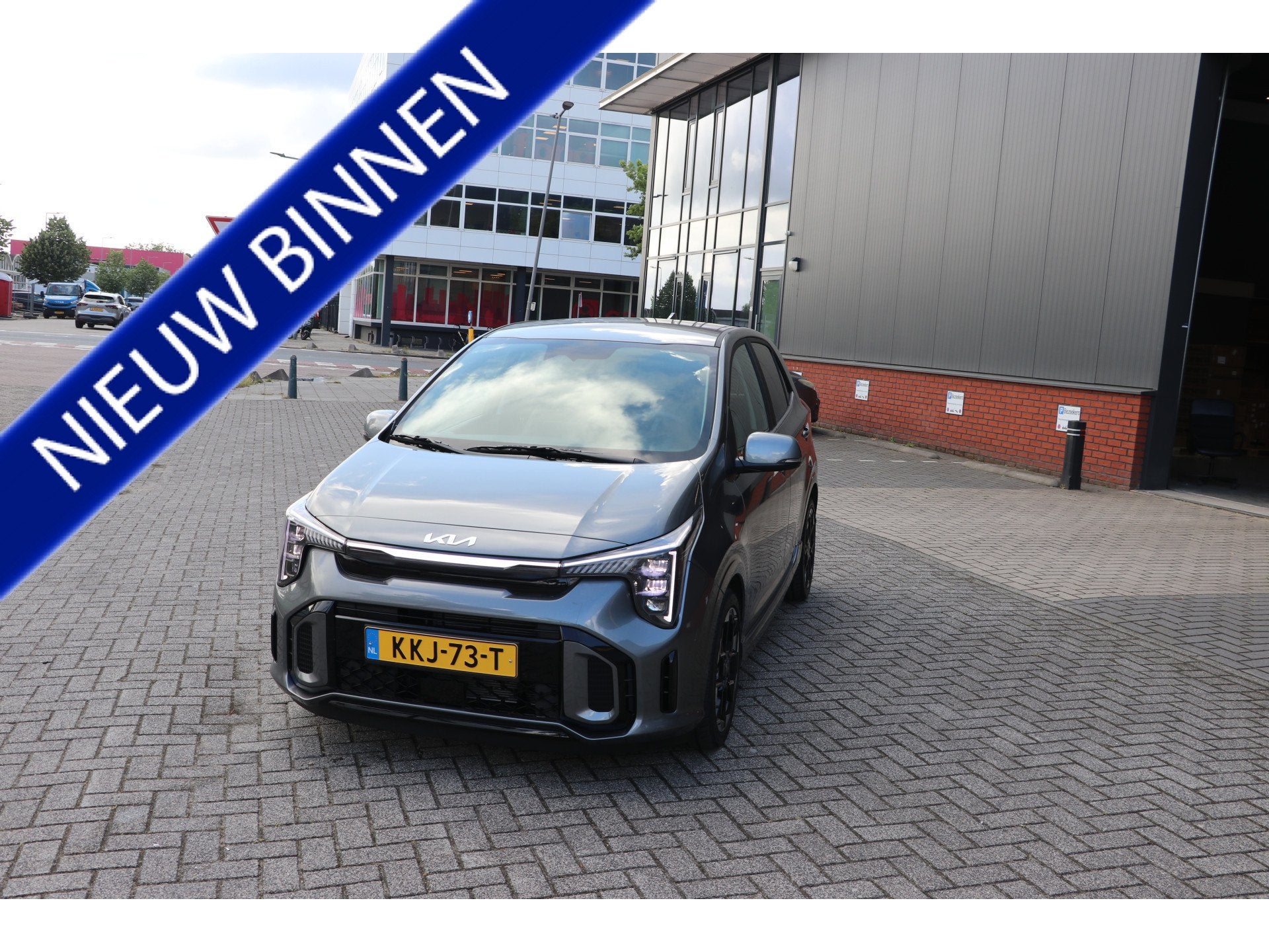 Kia Picanto 1.0 DPI GT-Line Stoelvewarming Automaat GT-LINE, Auto's, Gebruikt, Euro 6, 4 stoelen, 891 kg