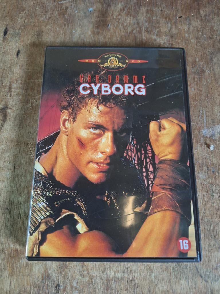 Oude dvd Cyborg SF Jean Claude van Damme uit 1989, Ophalen of Verzenden, Gebruikt
