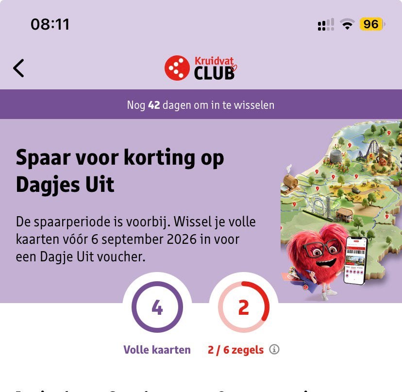 Kruidvat korting spaaractie - AH, Eén persoon, Kortingsbon