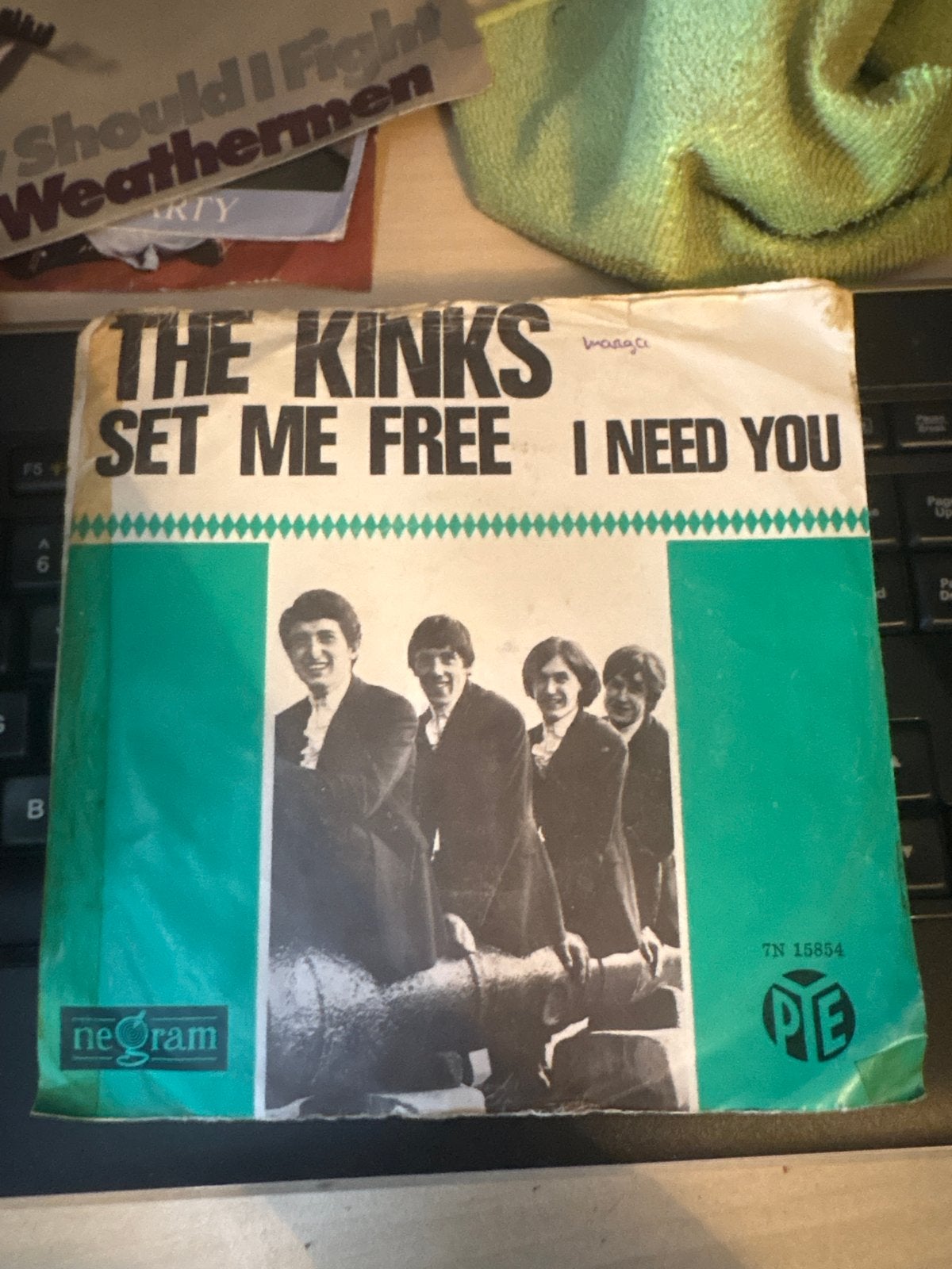 The Kinks - Set Me Free / I Need You (Vinyl Single), Gebruikt, 7 inch, Ophalen of Verzenden, EP