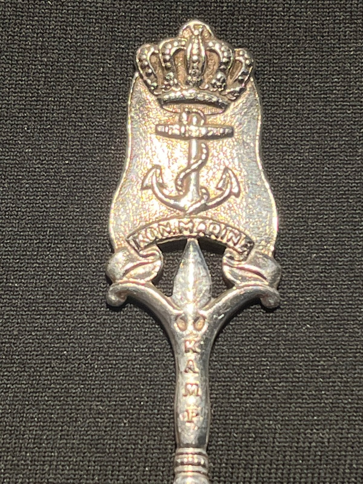 Militair verzamel lepeltje., Antiek en Kunst, Ophalen of Verzenden