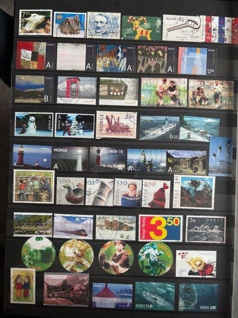 postzegels Noorwegen, Ophalen of Verzenden, Noorwegen, Gestempeld