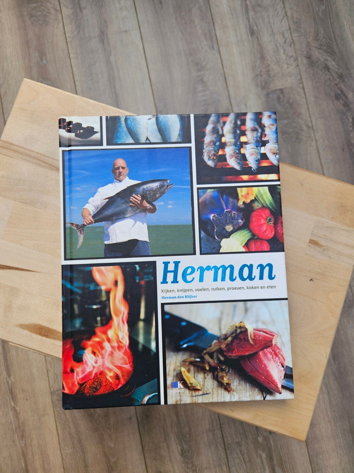Herman den Blijker Kookboek -Kijken, knijpen, voelen, ruiken, Ophalen of Verzenden, Zo goed als nieuw, Herman den Blijker, Nederland en België