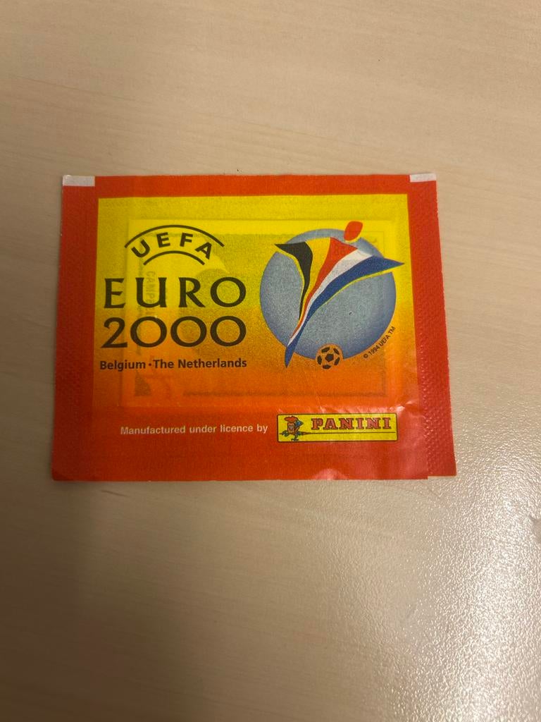 Panini UEFA Euro 2000 Stickerpakje - Nieuw en Ongeopend, Ophalen of Verzenden, Nieuw, Sticker
