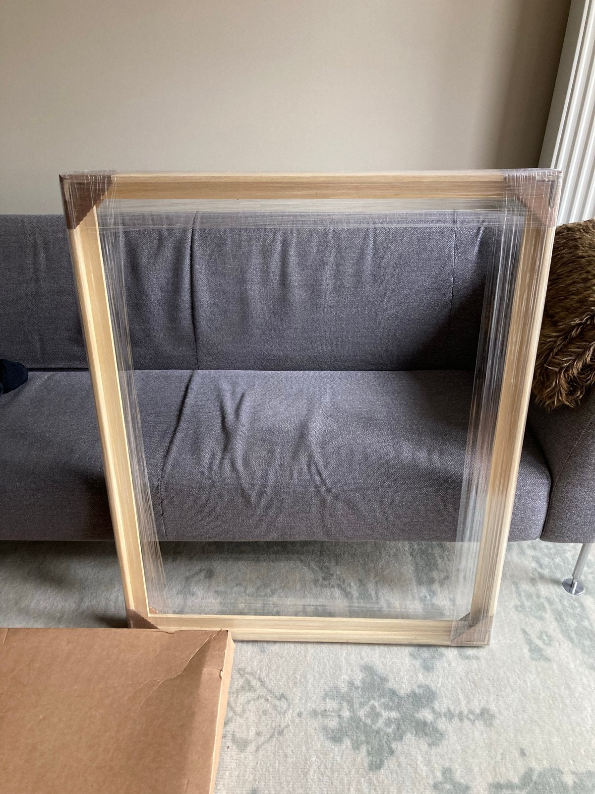 Baklijst 100x80 blank ongelakt - Nieuw in verpakking, Huis en Inrichting, Woonaccessoires | Lijsten, Ophalen, Schilderijlijst