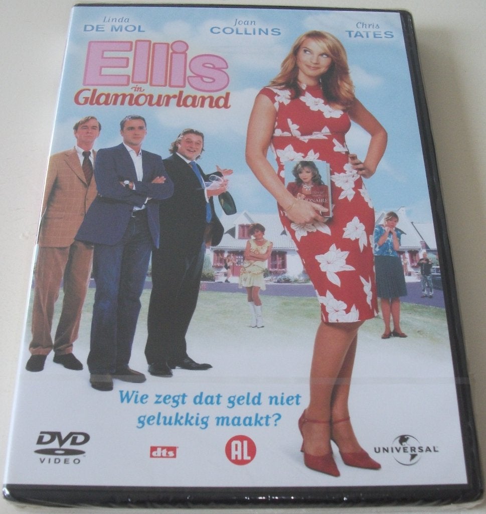 Dvd *** ELLIS IN GLAMOURLAND *** Een hartenbreekster *NIEUW*, Alle leeftijden, Nederlands, Ophalen of Verzenden, Komedie