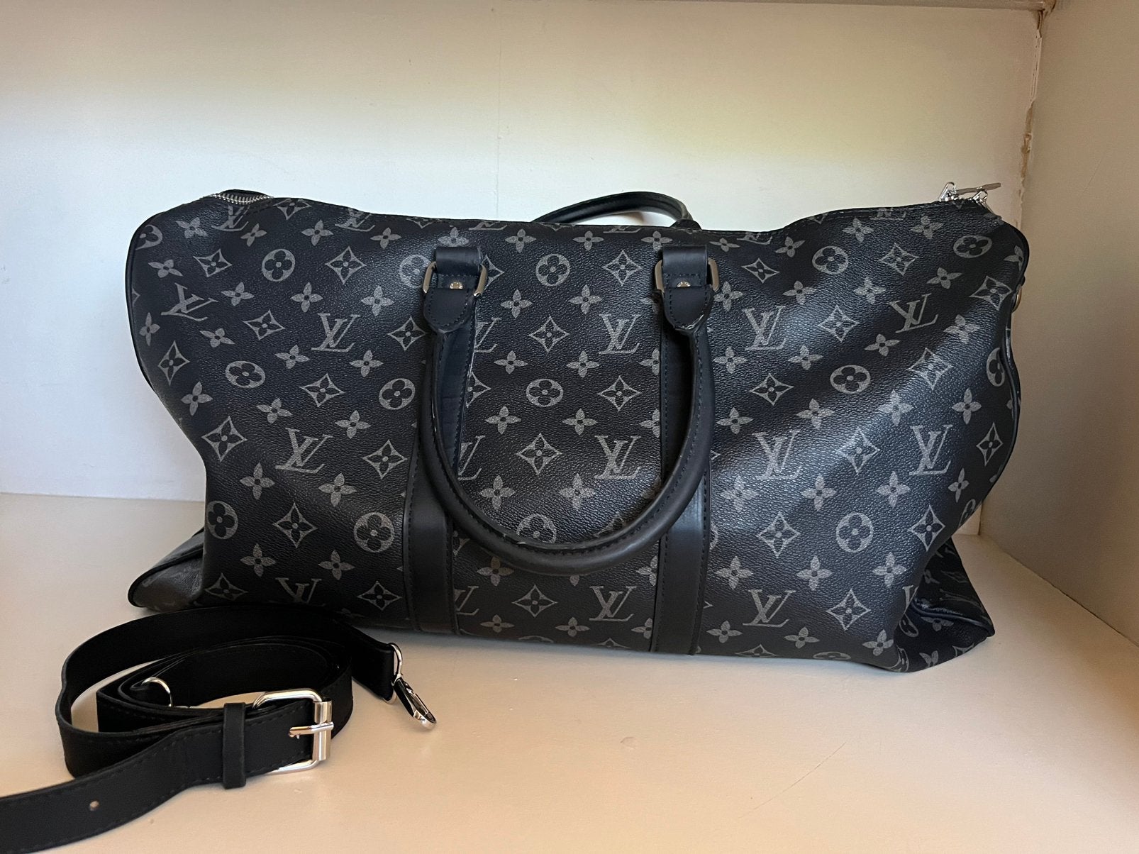 Keepall 45, 40 tot 60 cm, 30 cm of meer, Zwart, Ophalen of Verzenden