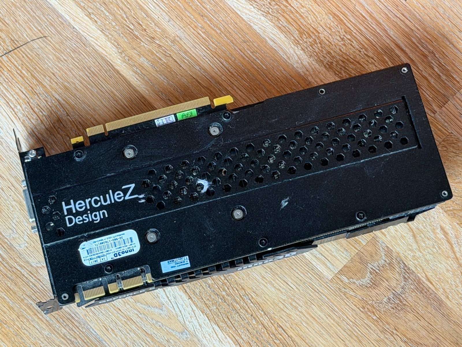 Inno3D GTX 1080Ti 11GB, Computers en Software, Ophalen, PCI-Express 3, Gebruikt, HDMI