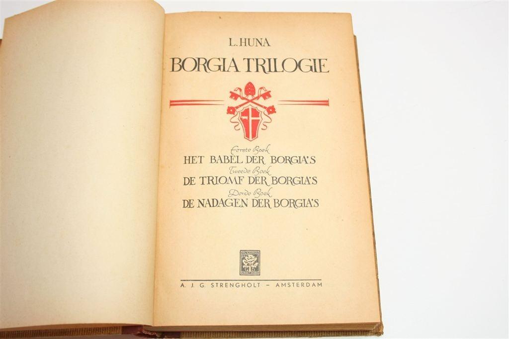 De Borgia Trilogie [1954] — Complete Historische Roman, Ophalen of Verzenden, Gelezen