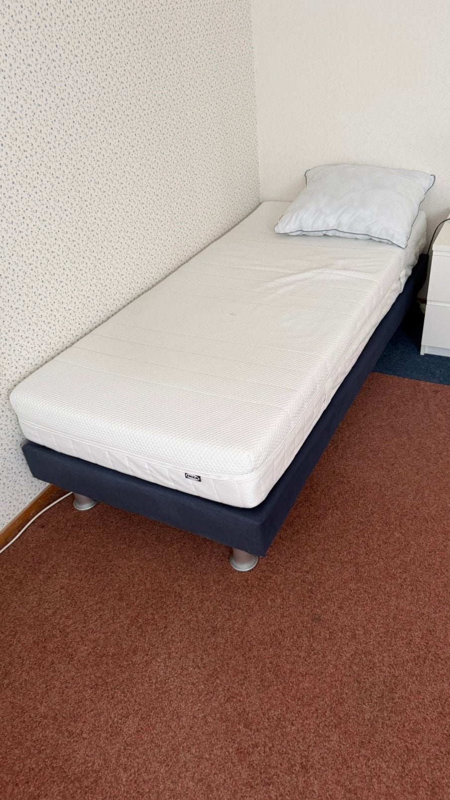 Bed 200x90, Ophalen of Verzenden, Zo goed als nieuw, Eenpersoons, 90 cm