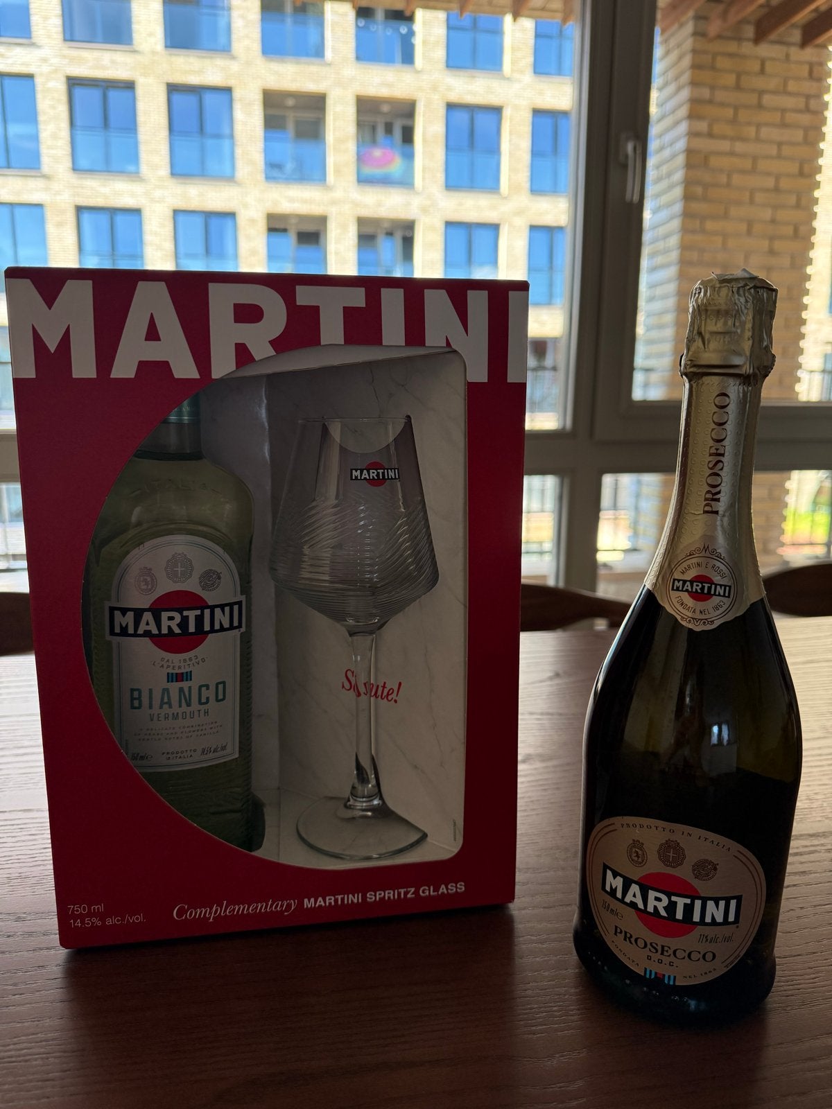 Martini Cadeauset + Martini Prosecco | Nieuw & Ongeopend, Ophalen, Nieuw, Italië, Overige typen