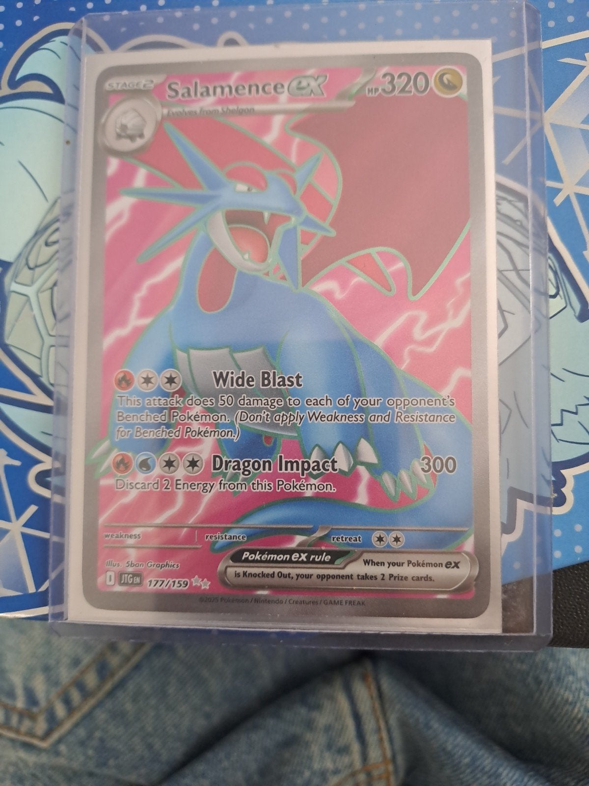 Salamanca EX (177/159) JTG., Ophalen, Zo goed als nieuw, Losse kaart, Foil