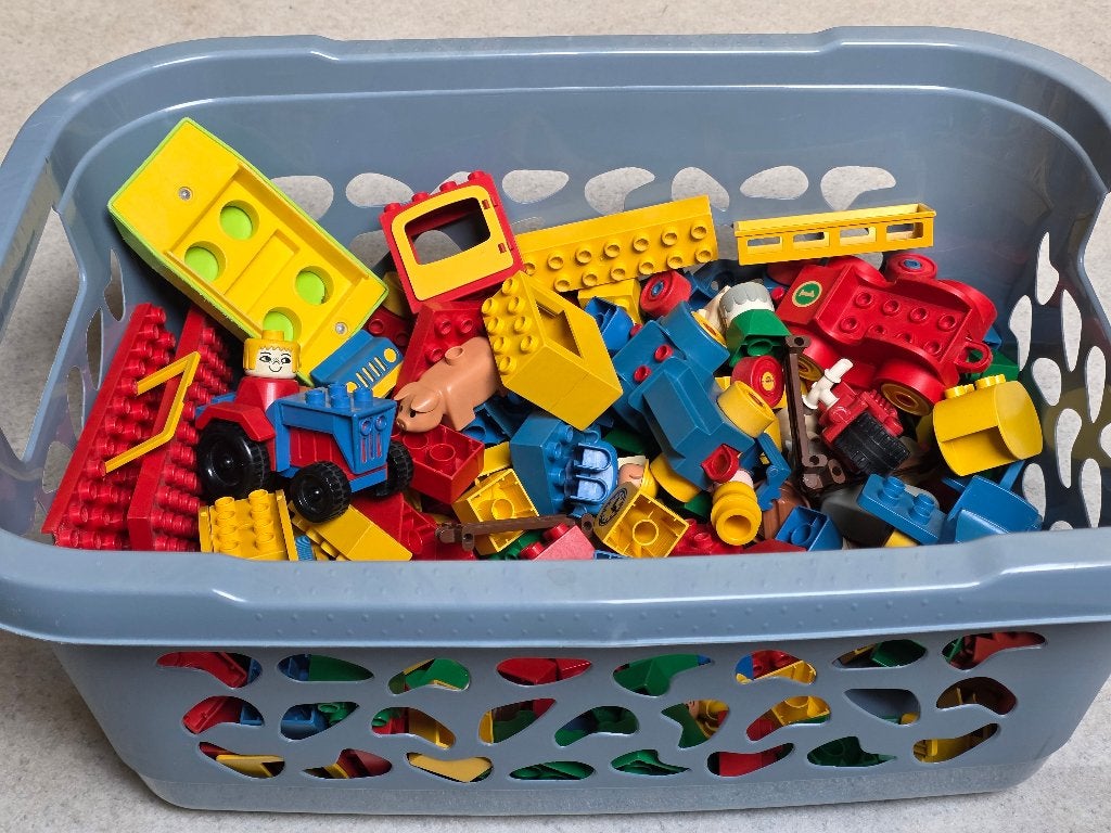 heel veel DUPLO lego ,voertuigen, poppetjes,bouwplaten, etc, Kinderen en Baby's, Overige thema's, Overige typen, Compleet, Ophalen of Verzenden