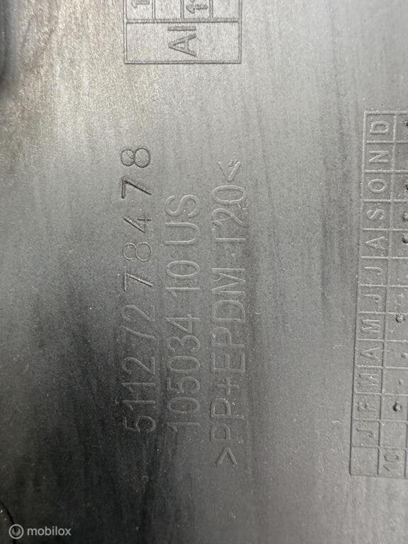 Achterbumper bmw x3 f25 51127278478 Origineel, Gebruikt, Ophalen of Verzenden, Achter, Bumper