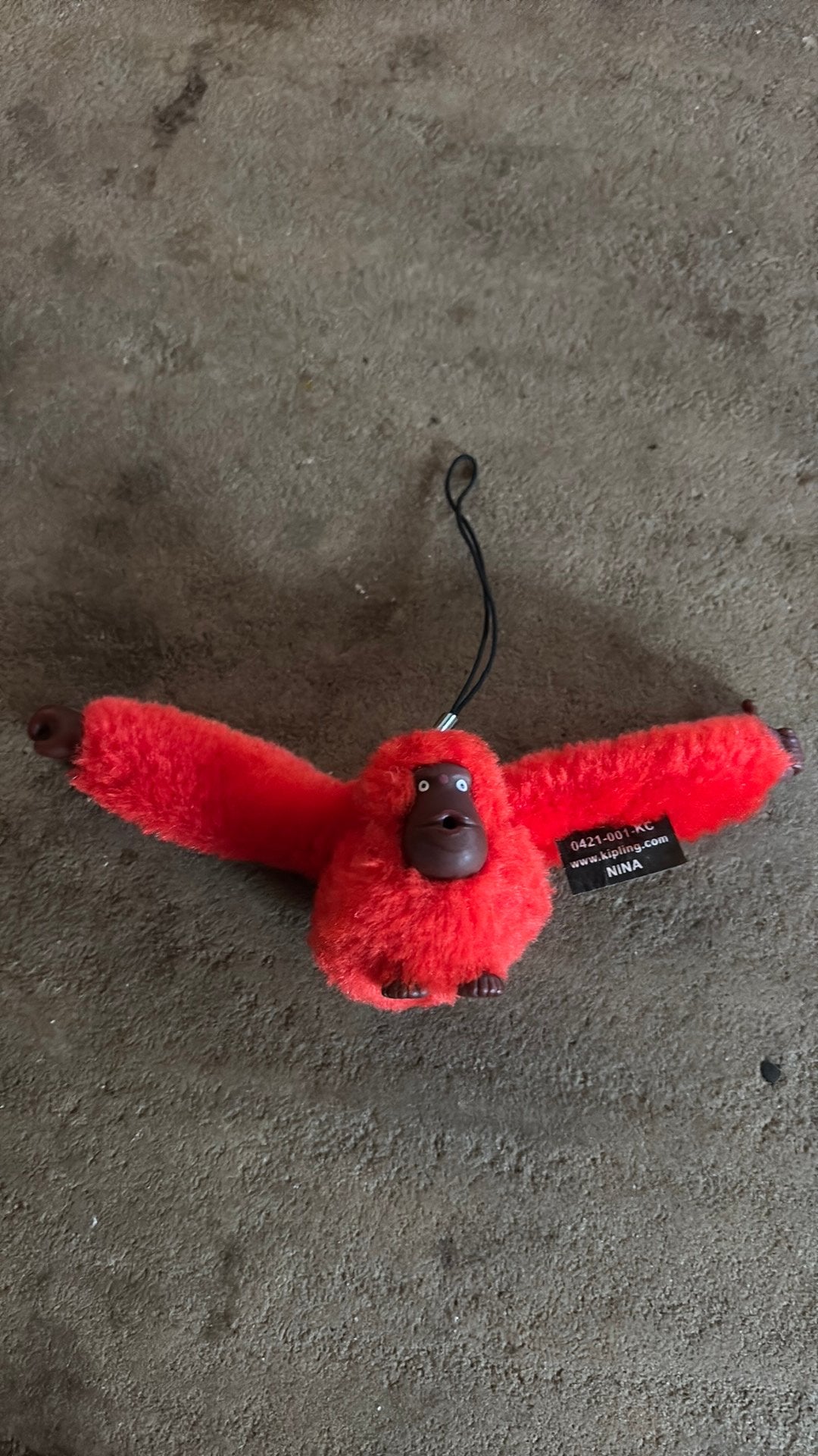 Kipling aapje rood sleutelhanger, Verzamelen, Sleutelhangers, Ophalen of Verzenden