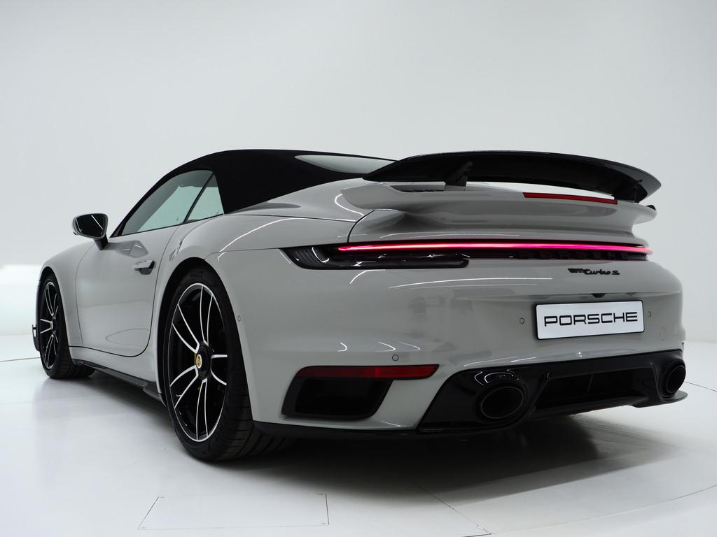 Porsche 911 3.8 Turbo S | Aero Kit | Keramisch | Burmester |, Automaat, Gebruikt, Zwart, Bedrijf