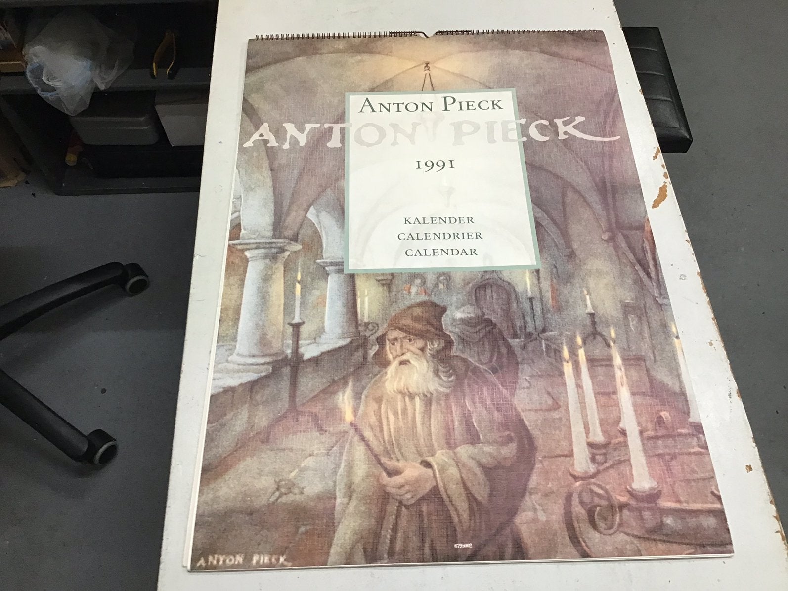 Oude kalenders en vele platen van Anton Pieck, Ophalen, Gelezen
